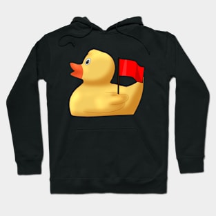 Red Flag Duck Hoodie